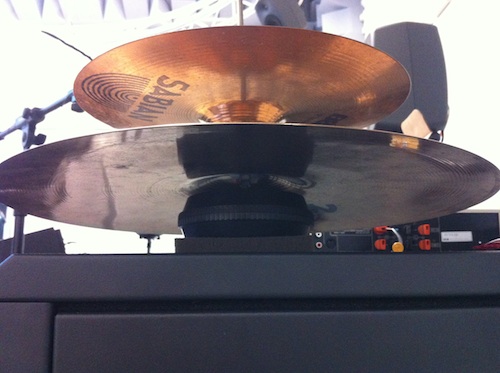 two cymbals